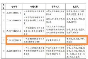嘉興首金！巨石集團(tuán)摘得中國(guó)專利獎(jiǎng)金獎(jiǎng)